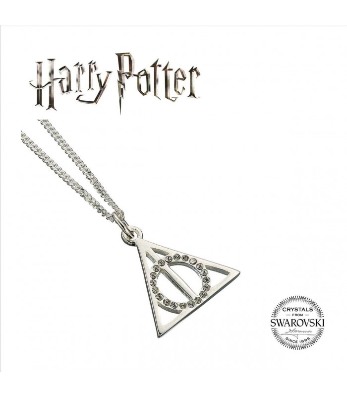 Collar con Colgante Las Reliquias de la Muerte Swarovksi - Harry Potter