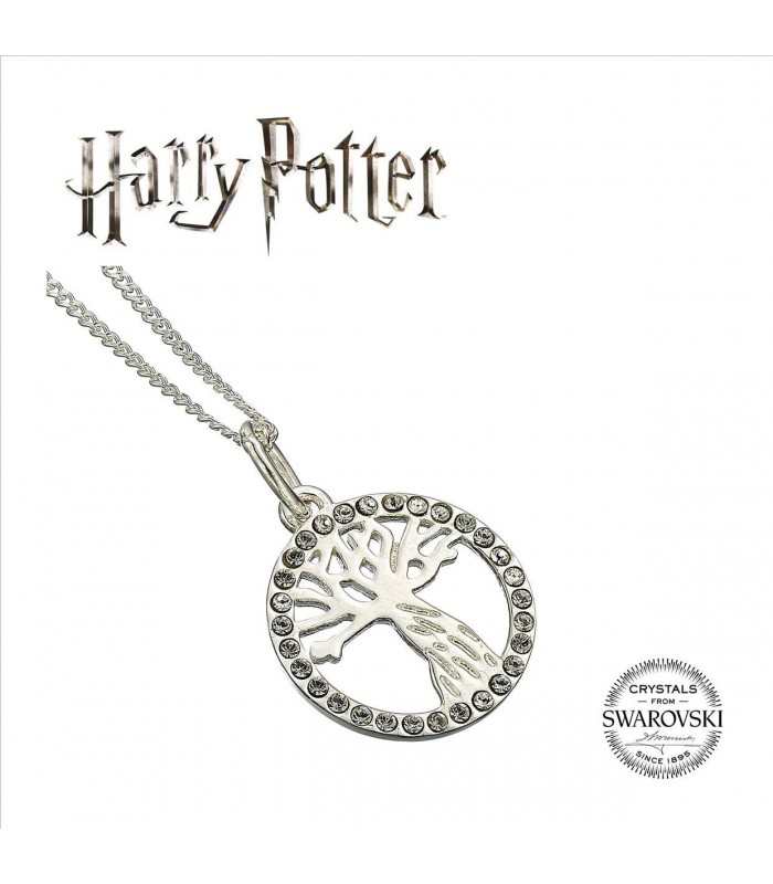 Collar con Colgante Sauce boxeador Swarovksi - Harry Potter