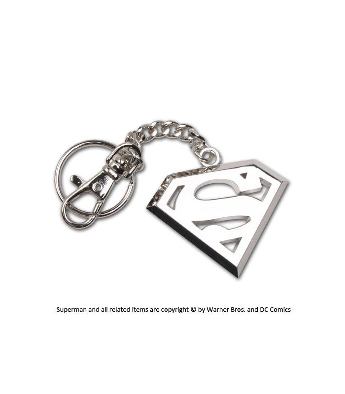 Llavero con mosquetón Superman