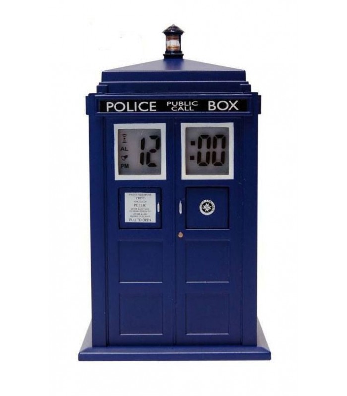 Reloj despertador con proyector Tardis - Doctor Who