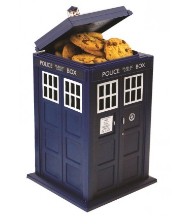 Bote de galletas con luz y sonido Tardis - Doctor Who