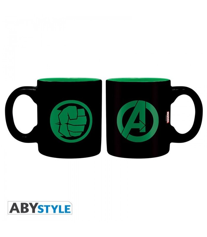 Set 2 tazas Iron Capitán América & Hulk 110 ml - Marvel