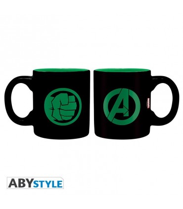Set 2 tazas Iron Capitán América & Hulk 110 ml - Marvel