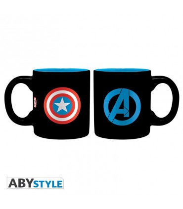 Pack taza, vaso y llavero Capitán América - Marvel