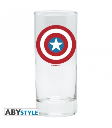 Pack taza, vaso y llavero Capitán América - Marvel