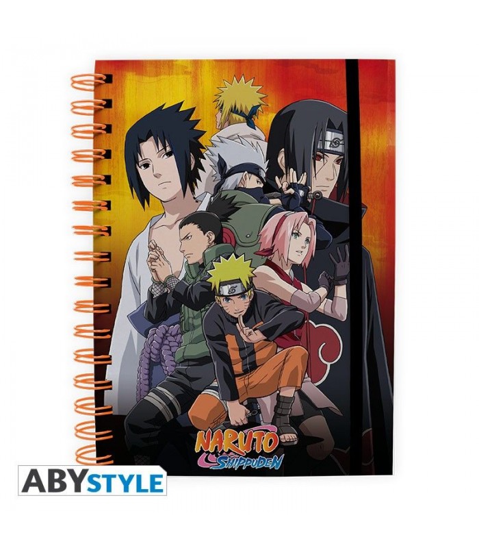 Libreta A5 - Naruto Shippuden
