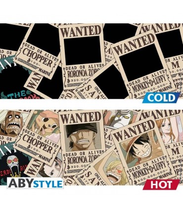 Taza térmica Wanted Luffy  - One Piece