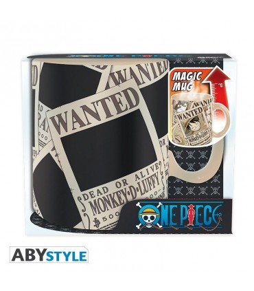 Taza térmica Wanted Luffy  - One Piece