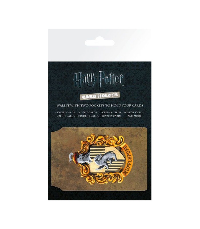 Tarjetero Hufflepuff - Harry Potter