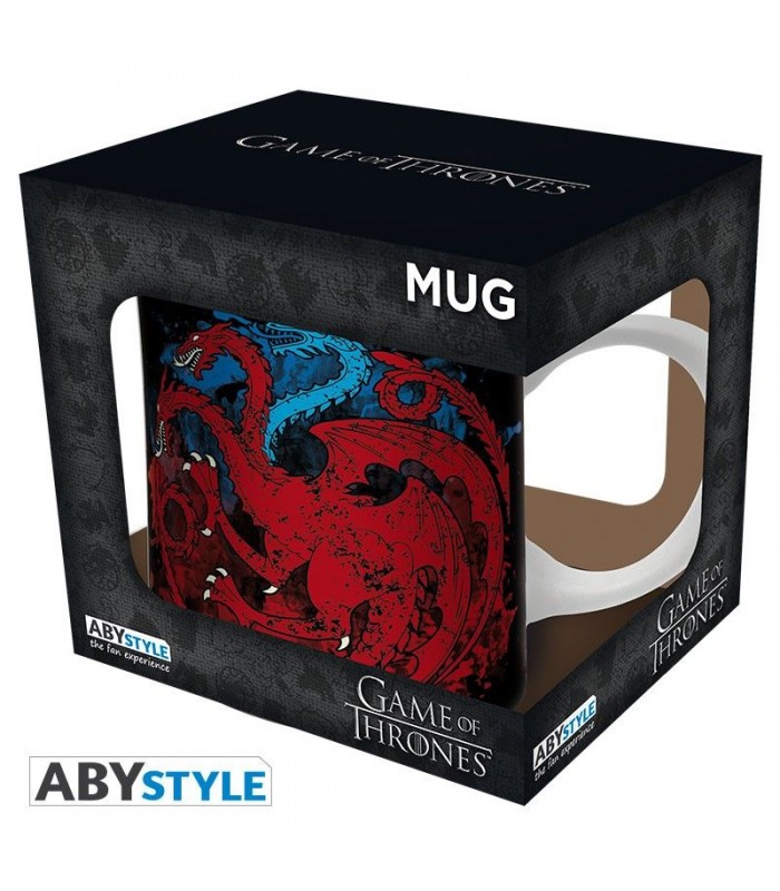 Taza Targaryen Hielo y Fuego -  Juego de Tronos