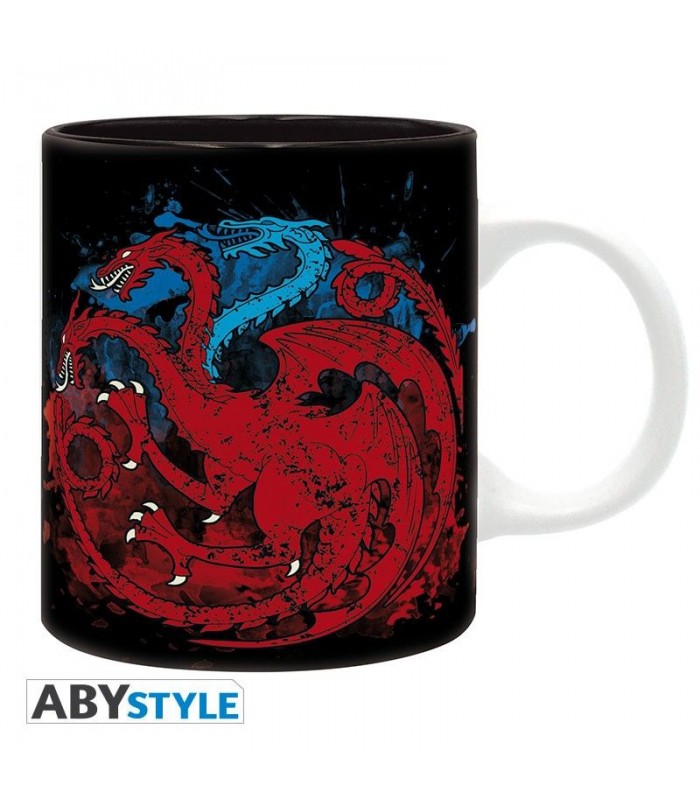 Taza Targaryen Hielo y Fuego -  Juego de Tronos