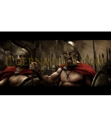 Disfraz Vestuario Oficial Espartano Pelicula 300 Rey Leonidas