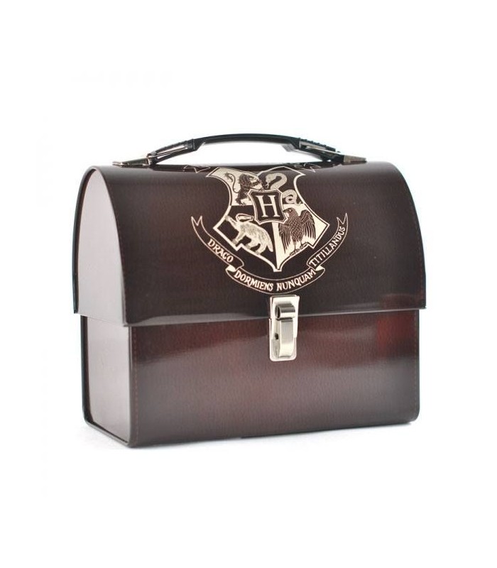 Fiambrera de chapa logo Hogwarts - Harry Potter