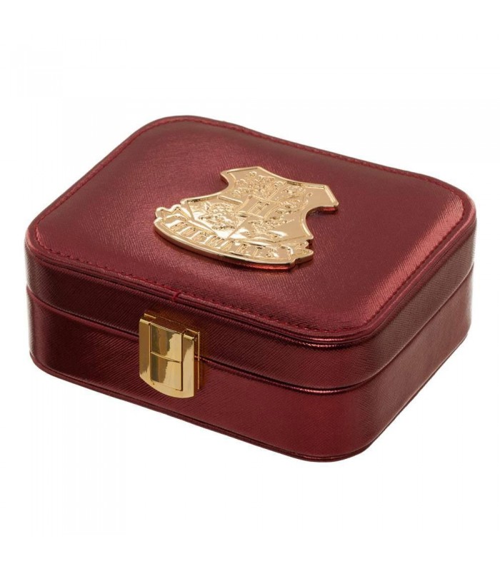 Estuche joyero con pendientes y colgante de Hogwarts - Harry Potter