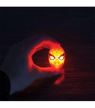 Llavero máscara con luz - Spider-Man