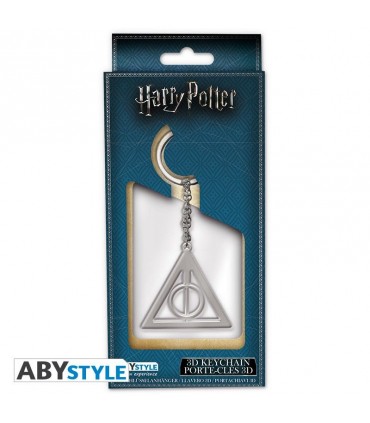 Llavero metálico Símbolo de Las Reliquias de La Muerte - Harry Potter