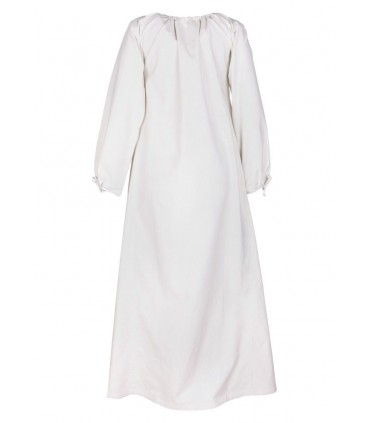 Vestido medieval blanco