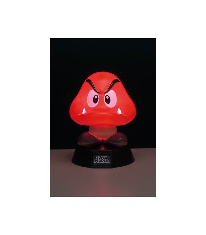 Lámpara de ambiente 3D Goomba de Mario - Nintendo