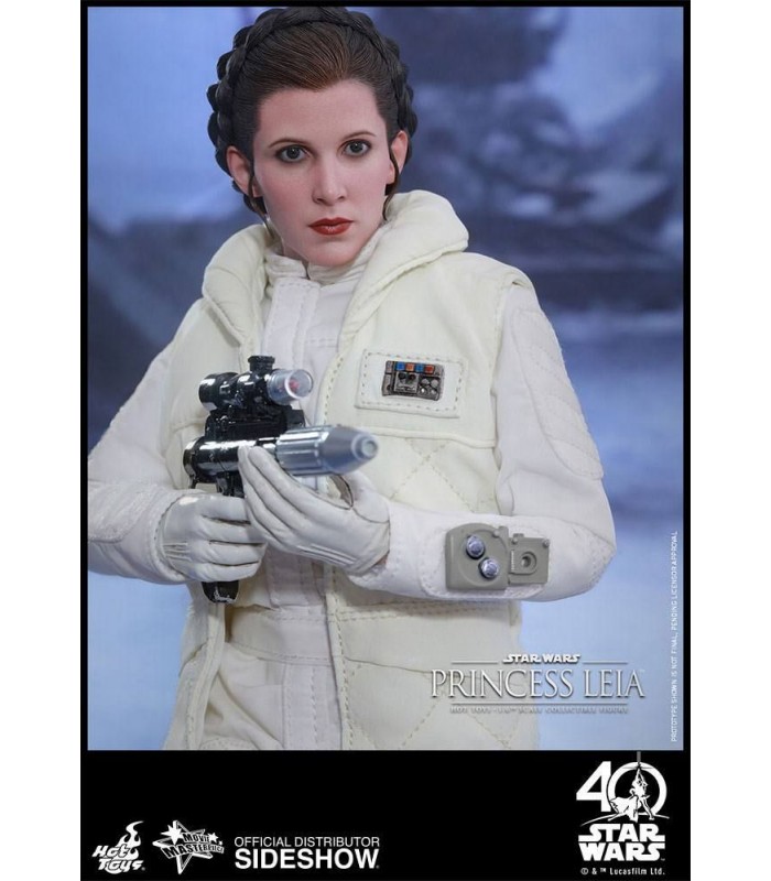 Figura Princesa Leia Movie en Hoth Masterpiece escala 1/6 - Star Wars