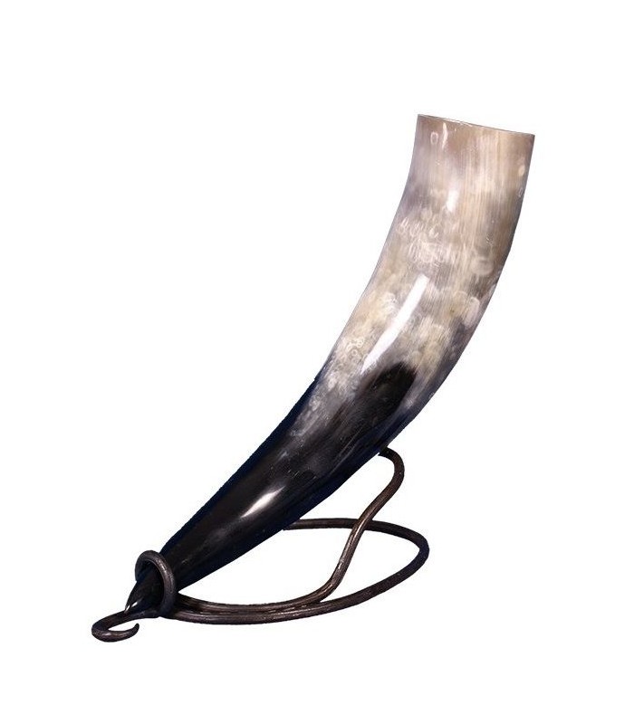 Soporte de forja para Cuerno vikingo pequeño