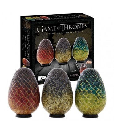 Puzle 3D Huevos de Dragón - Juego de Tronos