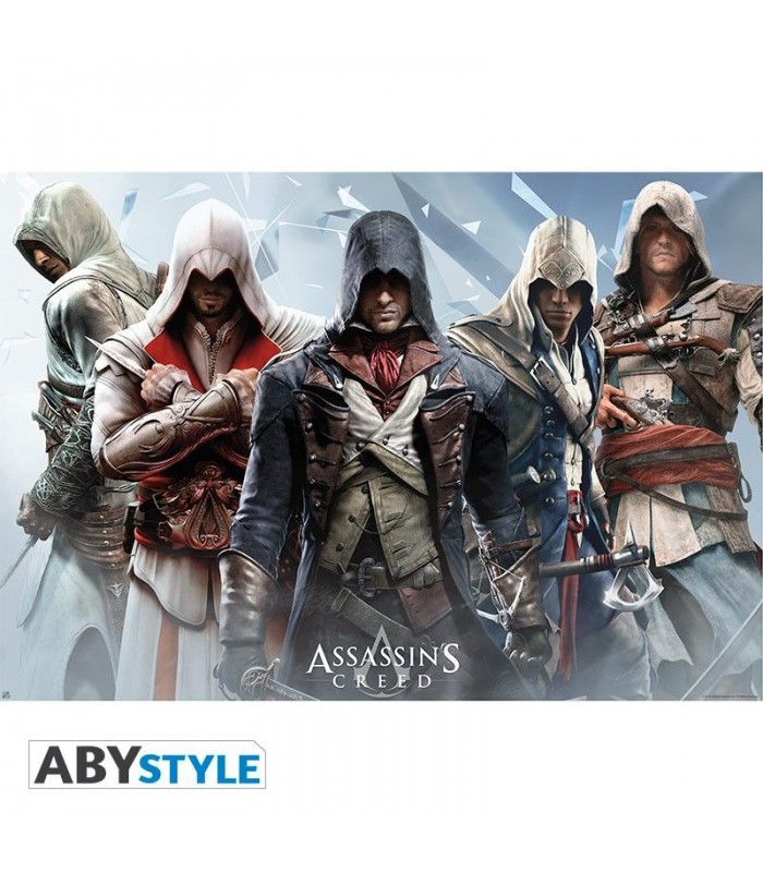 Póster foto de grupo - Assasins Creed