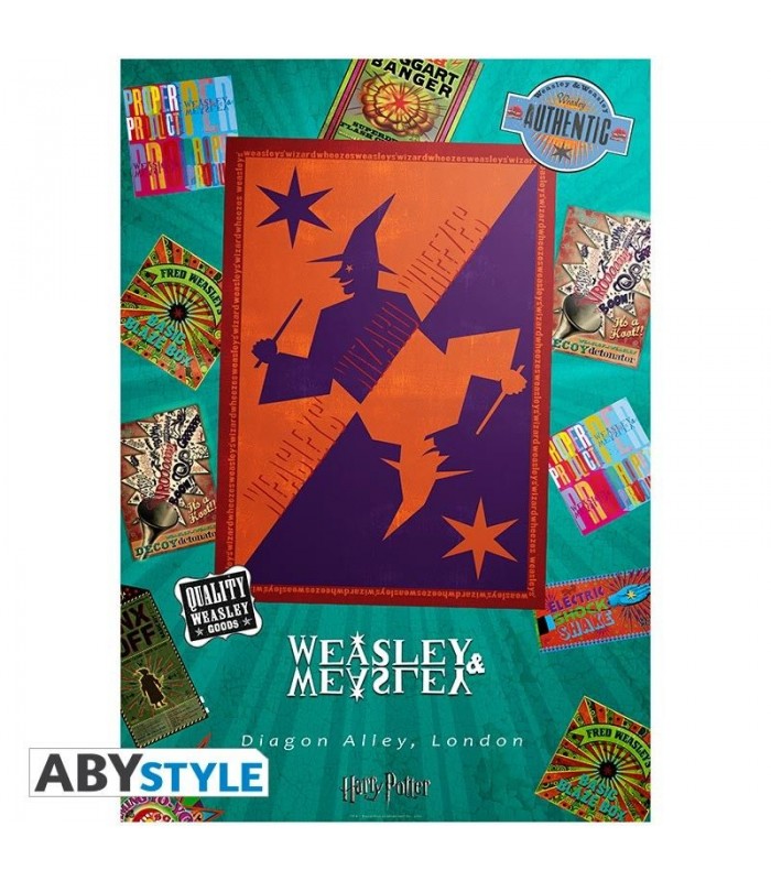 Póster Tienda Weasley & Weasley - Harry Potter