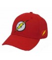 Gorra roja símbolo Flash - La Liga de la Justicia