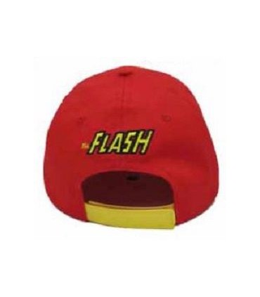 Gorra roja símbolo Flash - La Liga de la Justicia