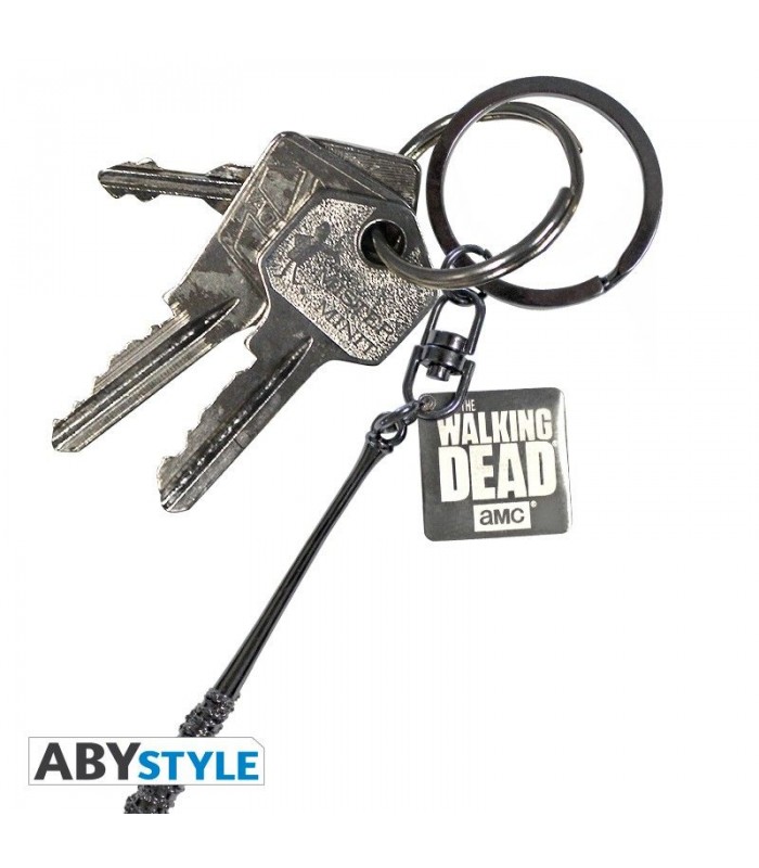 Llavero metálico Lucille bate de Negan - The Walking dead