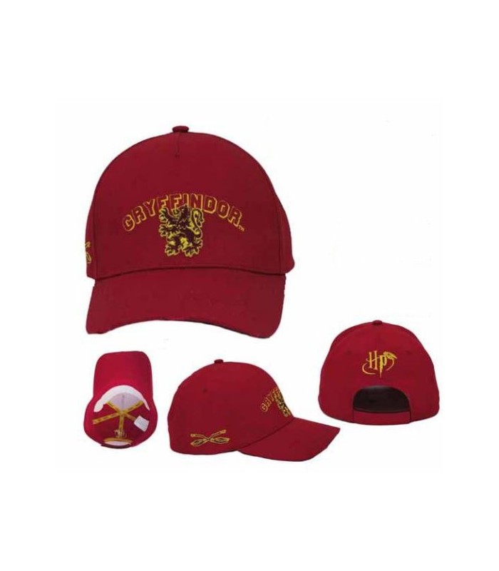 Gorra roja bordada Gryffindor - Harry Potter