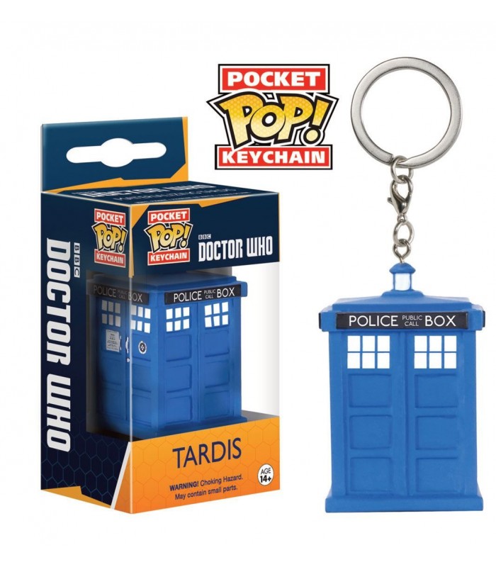 Llavero FUNKO POP! Pocket Keychain Tardis - Dr. Who