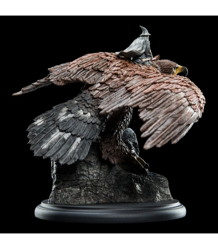 Estatua 15 cm Gandalf montado en Gaihir - El Señor de Los Anillos