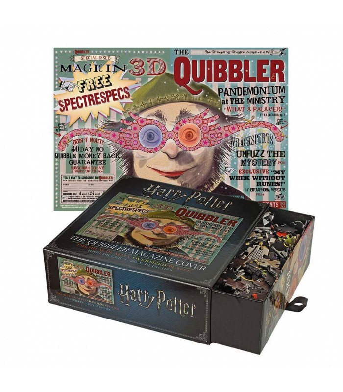 Puzle rompecabezas 1000 piezas The Quibbler (El Quisquilloso) - Harry Potter