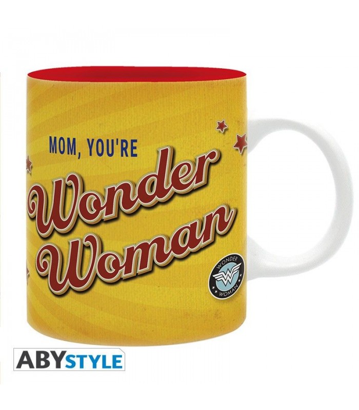Taza Mamá, eres Wonder Woman -  Liga de la justicia