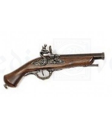 Pistola flintlock siglo XVIII