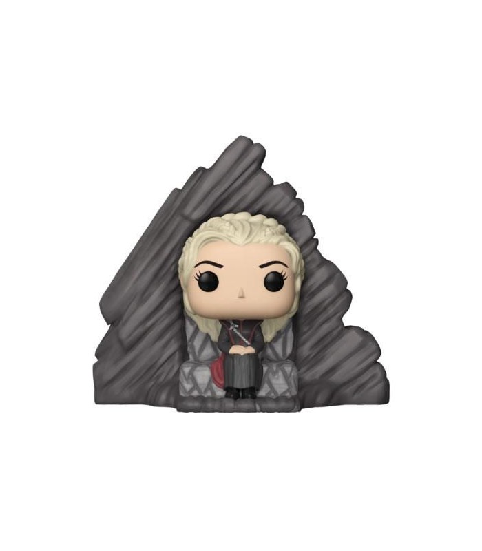 Figura Funko Pop! Rides Daenerys Targaryen sentada en el trono de Rocadragón - Juego de Tronos