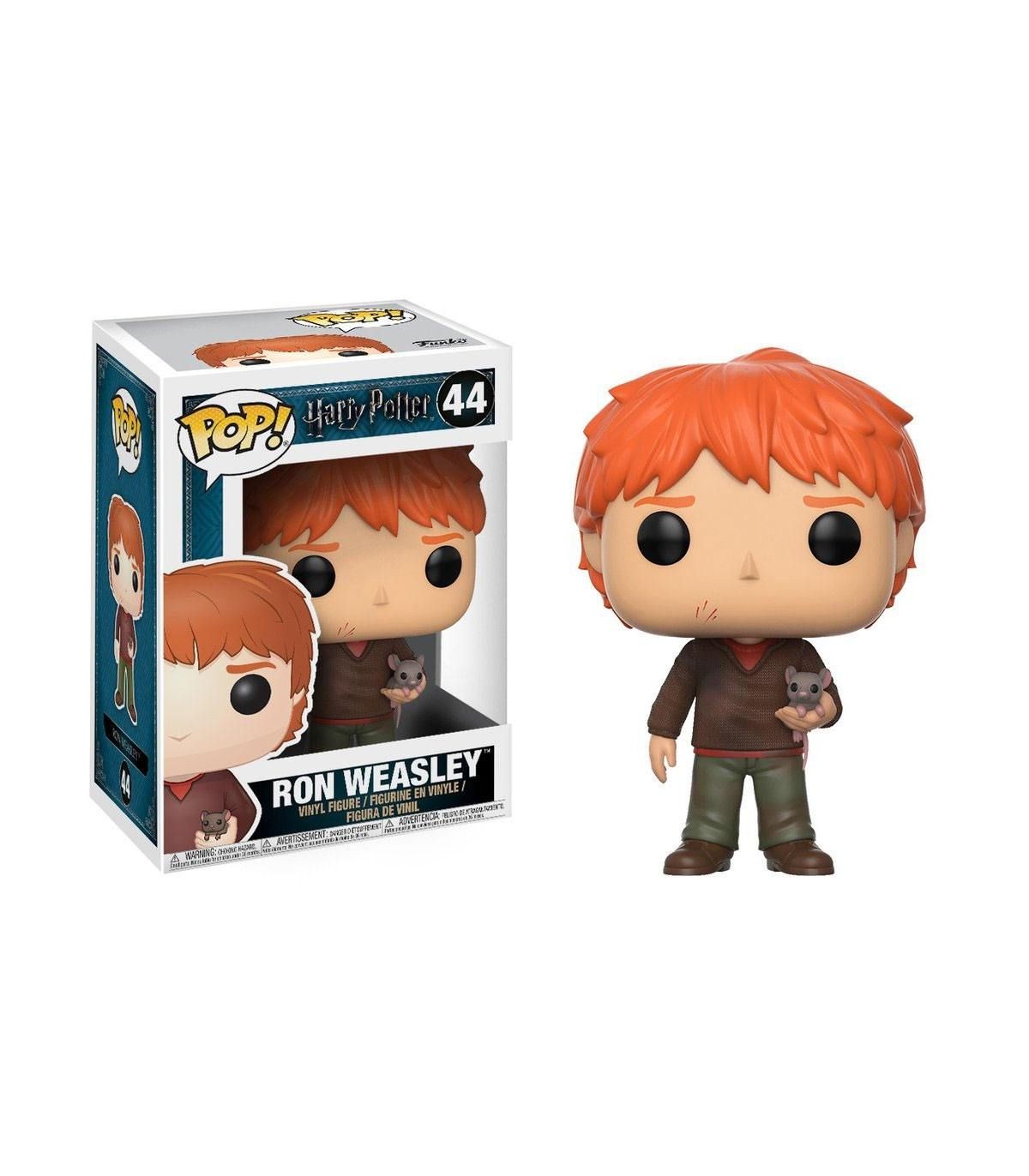 Figura Funko Pop Ron Weasley Con Scabbers Harry Potter Figura Funko Pop Ron Weasley Con Scabbers Harry Potter