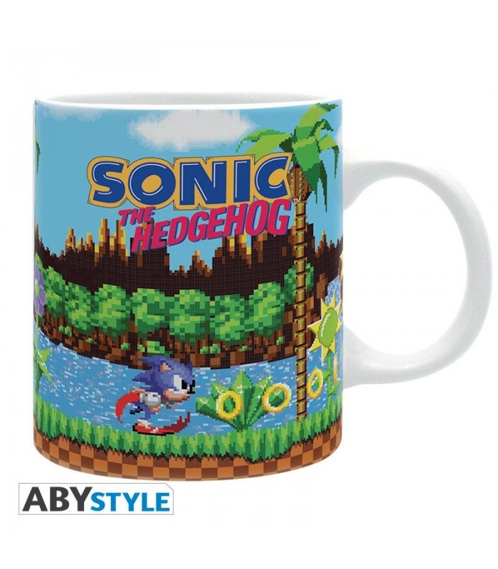 Taza retro Sonic de Sega - Sonic The Hedgehog