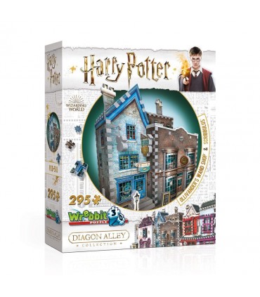 Puzle 3D Tienda de Ollivanders y Scribbulus - Harry Potter