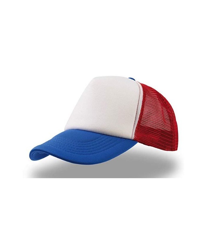 Gorra con los colores de la bandera americana