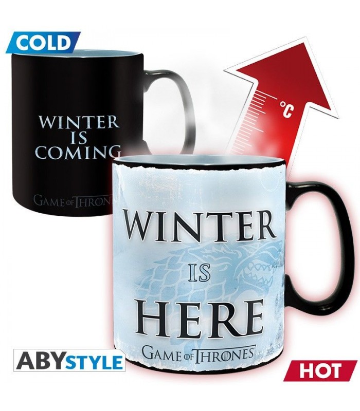 Taza térmica Winter is Here -  Juego de Tronos