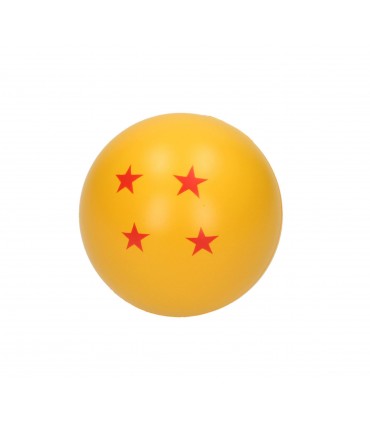 Muñeco antiestrés bola de 4 estrellas - Bola de Dragón