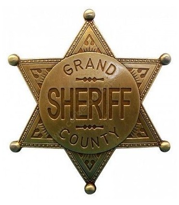 Insignia gran sheriff del condado