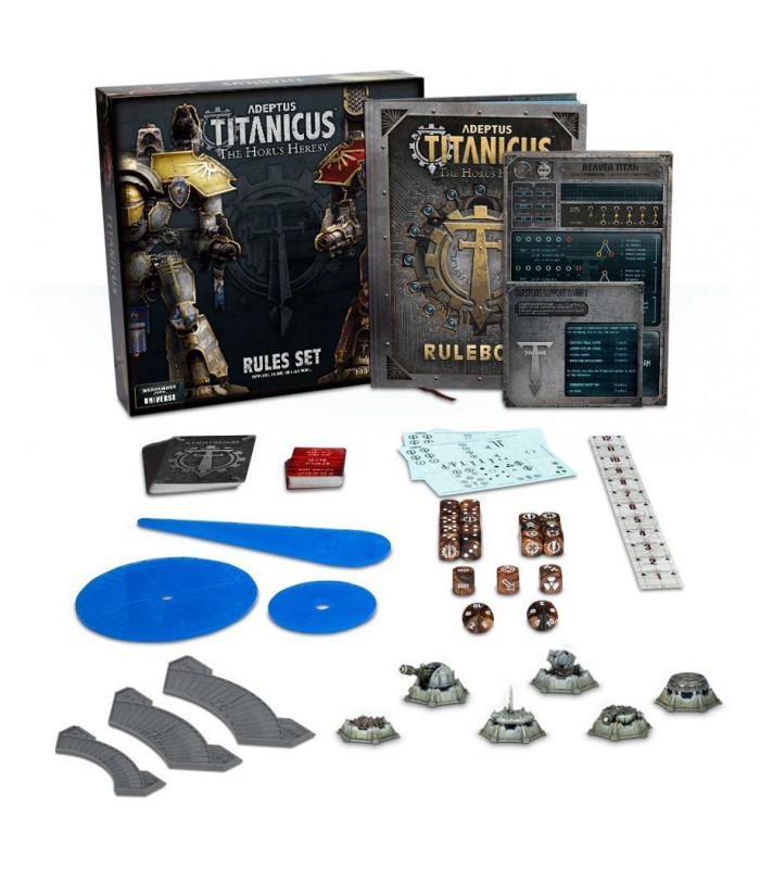 Set de reglas Horus Heresy en inglés - Adeptus Titanicus