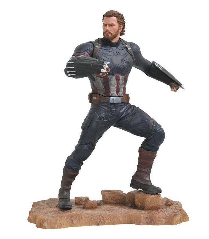 Diorama Capitán América - Avengers: Infinity War