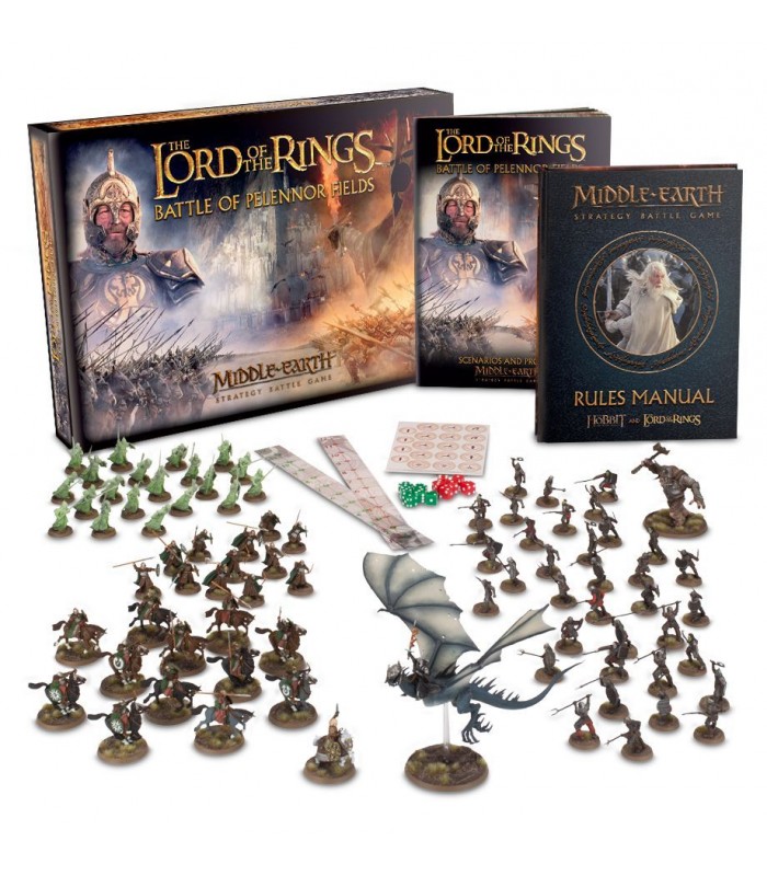El wargaming definitivo del Señor de Los Anillos, la Batalla en los Campos de Pelennor en inglés en Cuernavilla.com