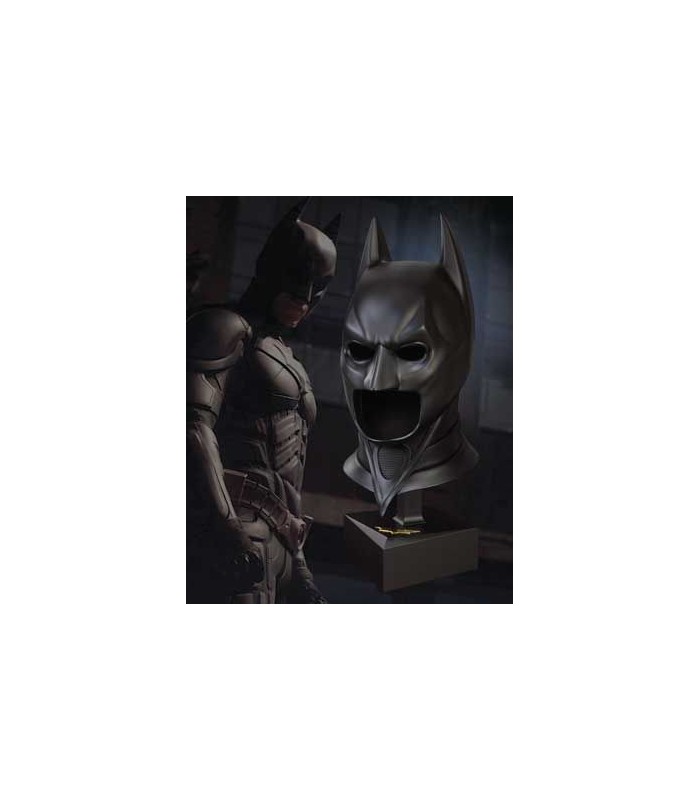 Réplica escala 1:1 de la Máscara de Batman - El Caballero Oscuro