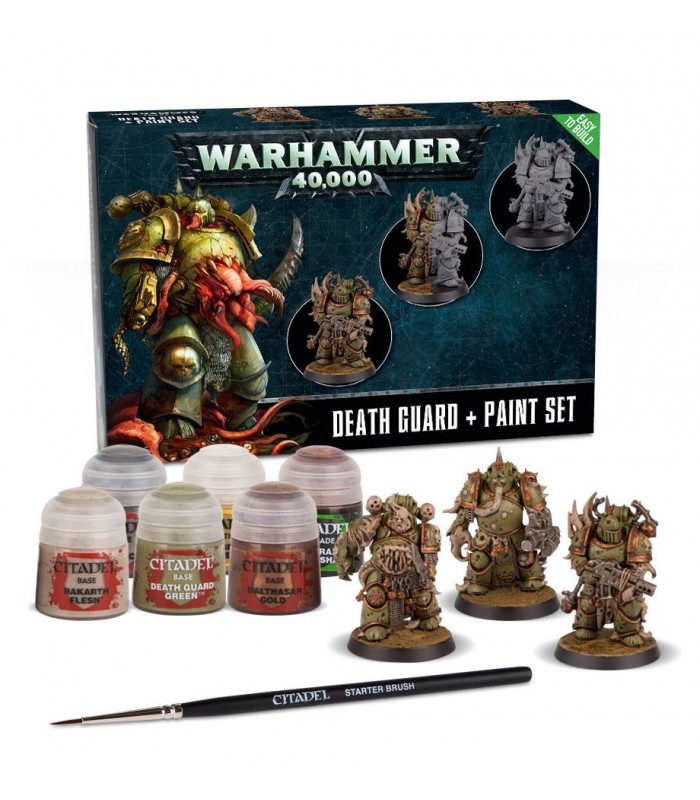 Death Guard + Set de Pintura - Warhammer 40.000