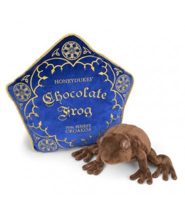 Cojín y rana de chocolate de peluche  - Harry Potter